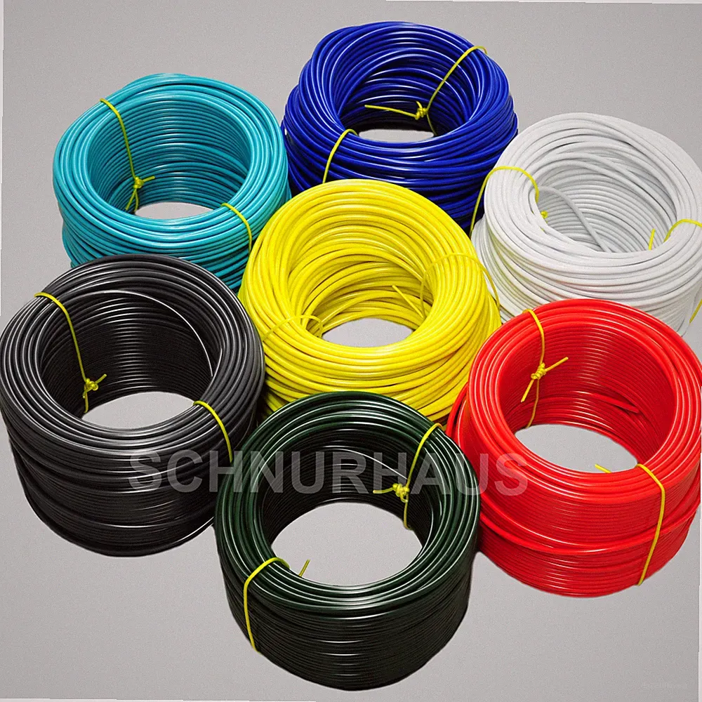 0,49 €/m 5,4mm PVC Spaghettischnur 100m Ersatz Schnur f. Spaghetti Stuhl