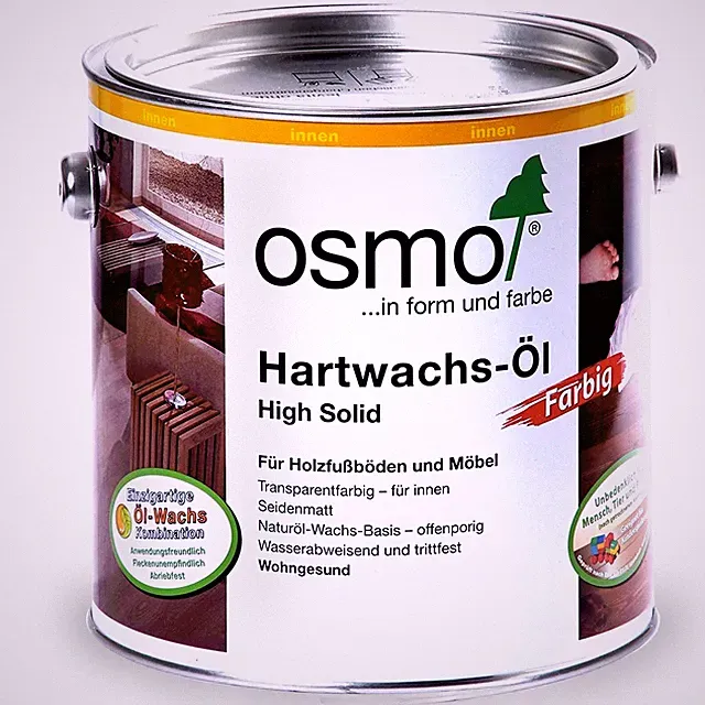 0,75L Osmo Hartwachsöl Hartwachs Öl farbig 3092 gold High Solid Korköl