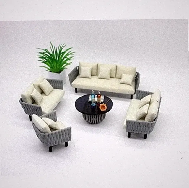 1:18/24/32 Diorama Sofa Couchtisch Modell Set Garage Möbel Szene Modell Zubehör