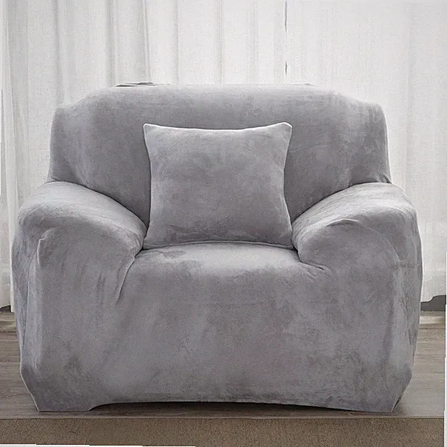 1/2/3/4 Sitzer Stretch Stuhl Sofabezüge Couchbezug Weicher Schonbezug Schutz DE