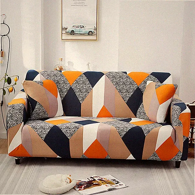 1/2/3 Sitzer Elastisch Sofa Bezüge Husse Sofa Stretch Blumenmuster Sofa Schutz