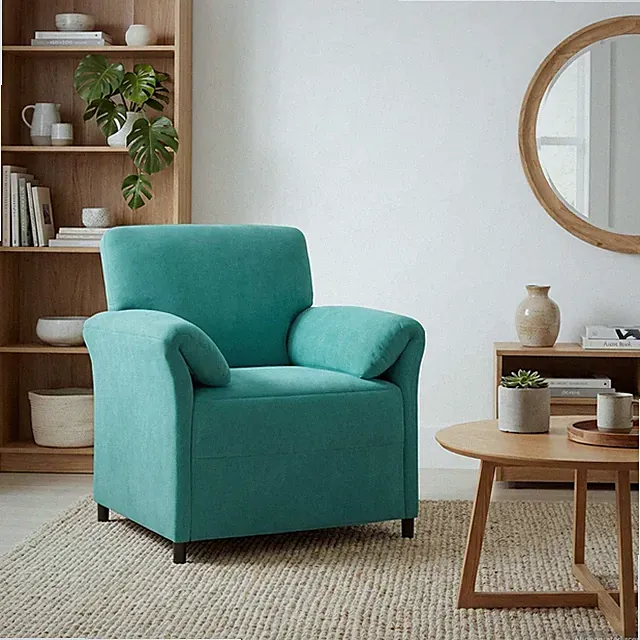1/2/3-Sitzer-Sofa Samt Wohnzimmersessel Fernsehsessel Sessel Wohnzimmersofa