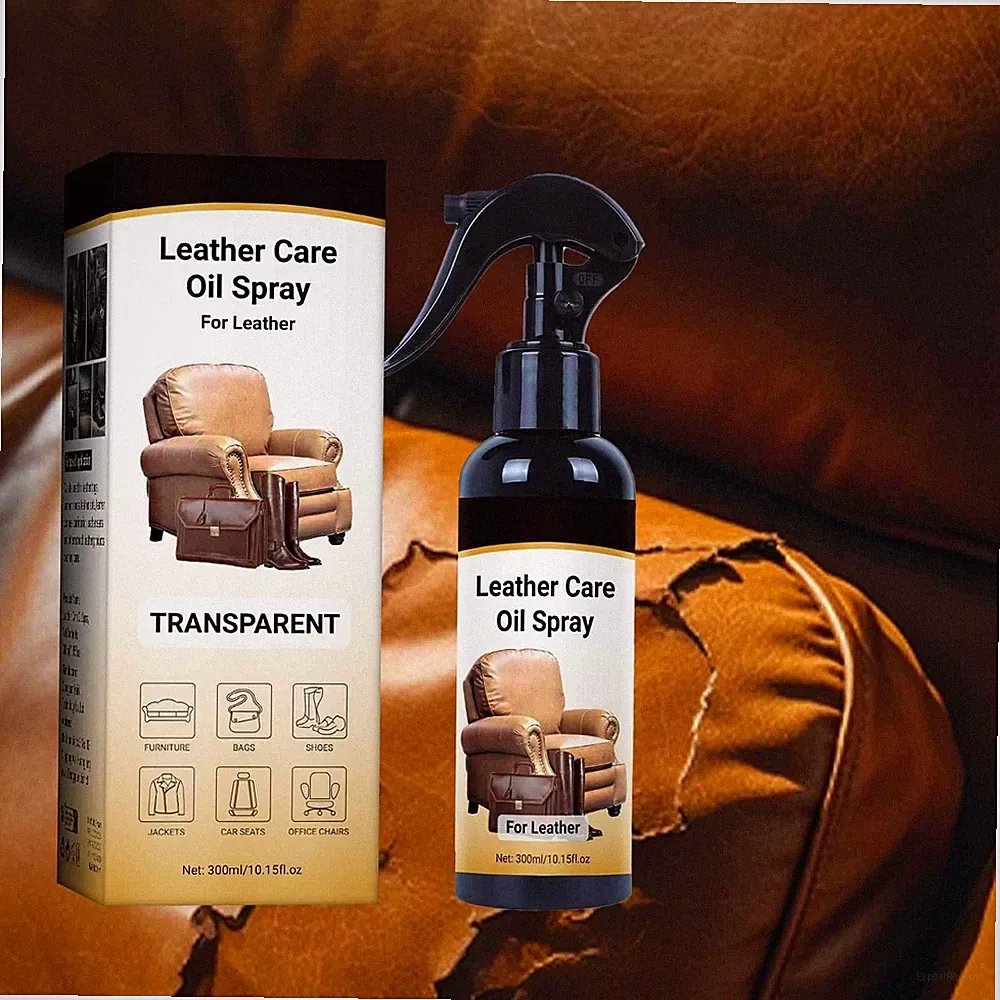 1-2*Lederpflegeöl Möbel Sofa Autositz Tasche Kleidung Pflege Transparent Spray