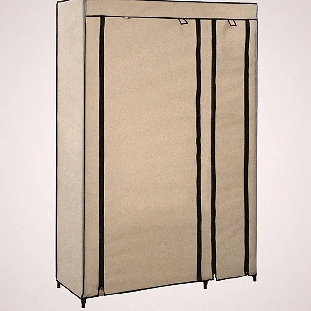 1/2x Kleiderschrank Stoffschrank Faltschrank Garderobenschrank Faltbar Schrank
