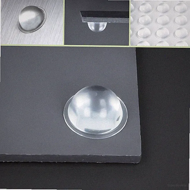 1-98 x Gummi-Wand-Tür-Anschlag-Puffer Ø19x9,5mm selbstklebend Elastikpuffer Füße