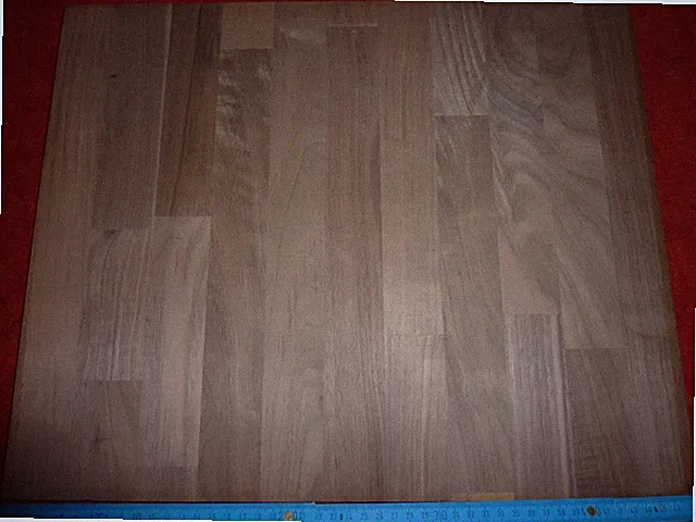 1 massivholzplatte nußbaum nussbaum platte ca 370x480 x20mm möbelbau regal DIY