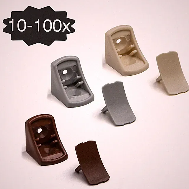 10-100x Korpusverbinder Eckverbinder Schrankverbinder Möbelverbinder Möbelwinkel
