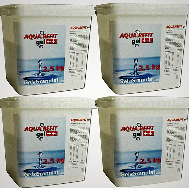 10 Kg Aqua Refit Gel Gelgranulat Granulat Vergelung Gelbetten Wasserbett