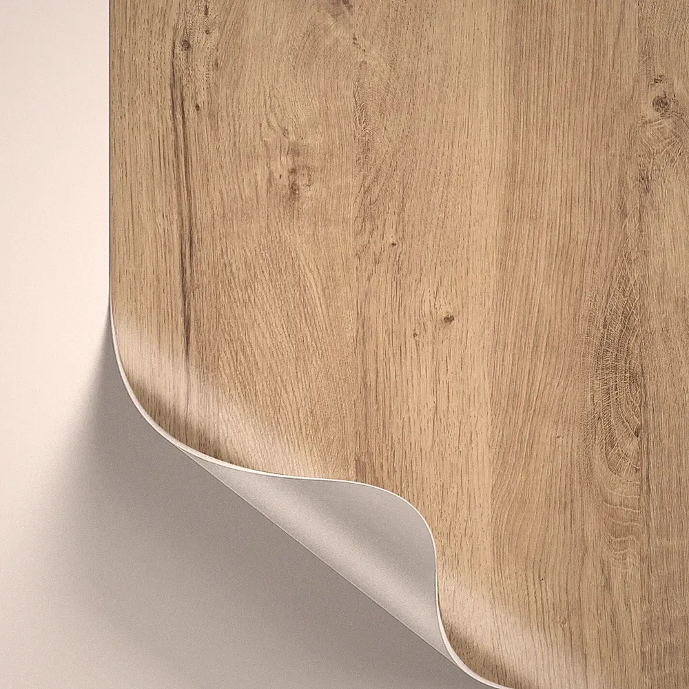 [10€/m²] Selbstklebende Folie Tapete Eiche Holzoptik Klebefolie Möbel Küche Deko