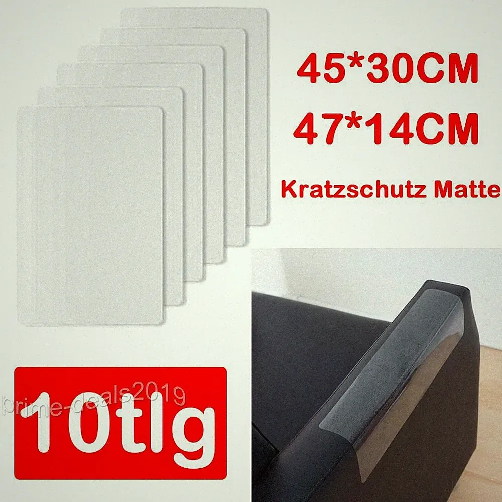 10 Stk Kratzschutz Katze Matte Haustier Sofa Cat Couch Möbel Kratzbaum Folie