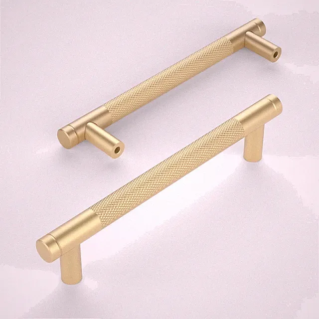 10 Stück Gold Schrankgriffe 128mm Edelstahl Möbelgriff Küchenbeschlag