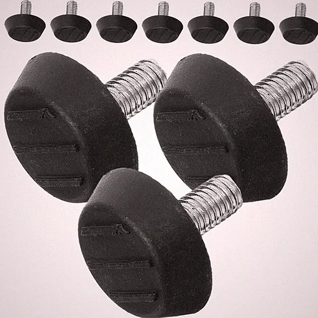 100 Pcs Stuhlfußversteller Tischnivellierer Verstellbar Möbelfüße Gleiten