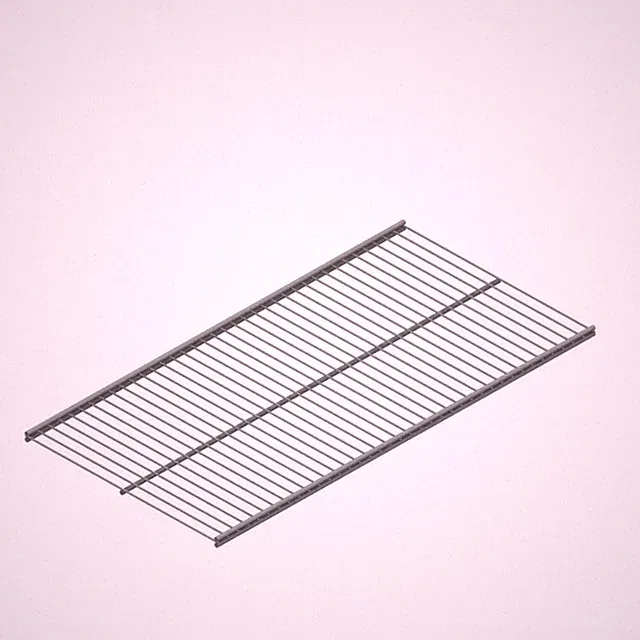 10718-00001= Twin Drahtboden 900x300 mm weißalu Classic 32|50 Element Regal