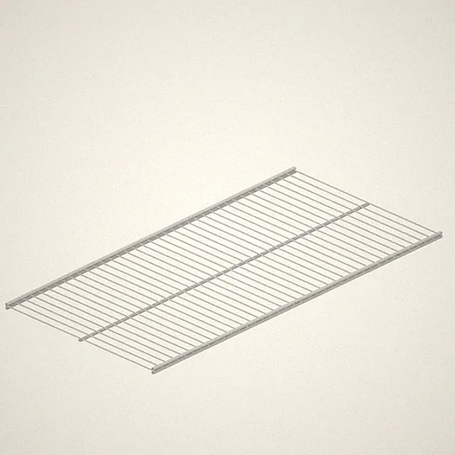 10718-00018= Twin Drahtboden 800x300 mm weiß Classic 32|50 Element System Regal