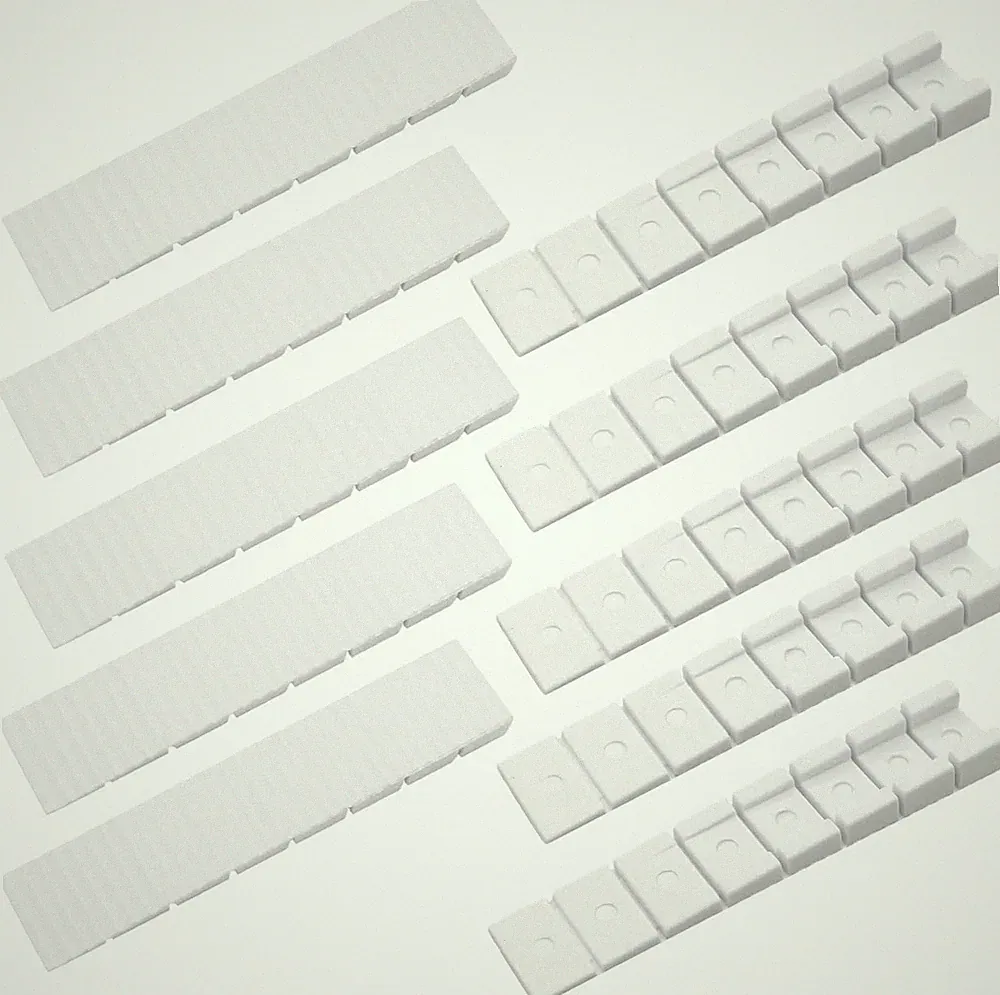 10pcs Möbelkeile,Kunststoffkeile,Keile Kunststoff,Unterlegkeile Möbel,Plastikkei