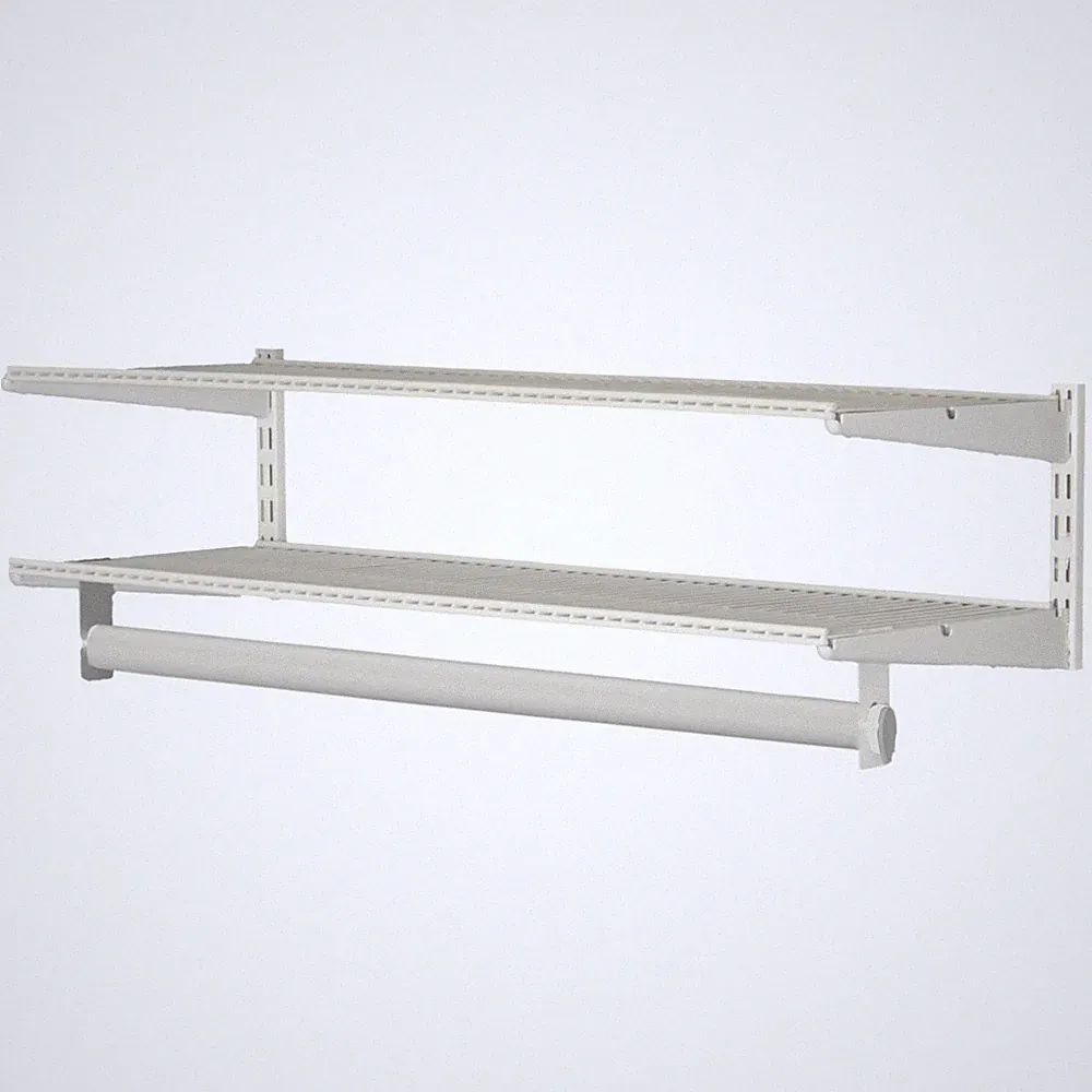 11357-01000= Wand Regal Set WARDROBE 1 CLASSIC 32 weiß Garderobe Element System