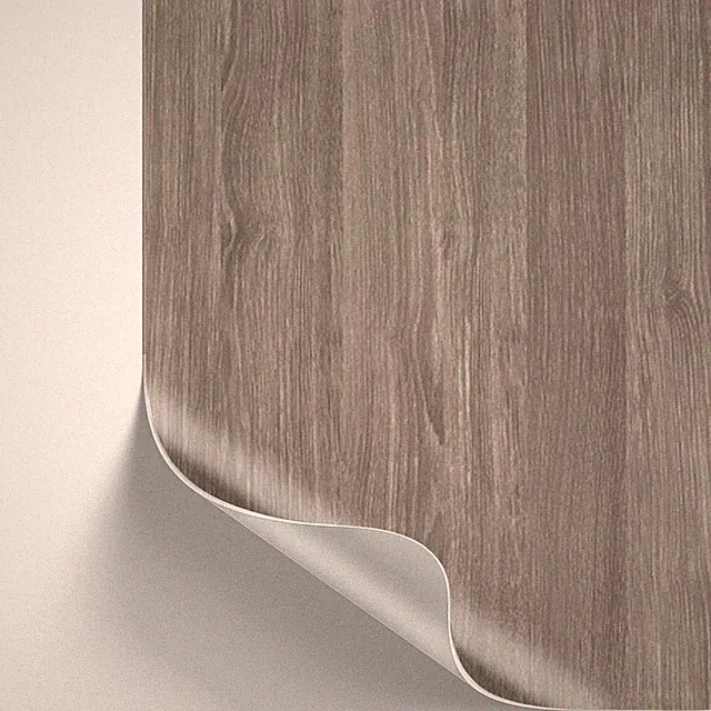 [12,11€/m²] Selbstklebende Folie Tapete Klebefolie Holz Möbel Küche Eiche grau