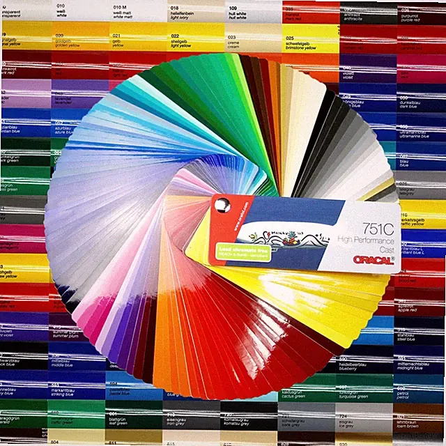 (12,65€/m²) ORACAL High Perform Cast 751C Plotterfolie Autofolie Folie Vinyl