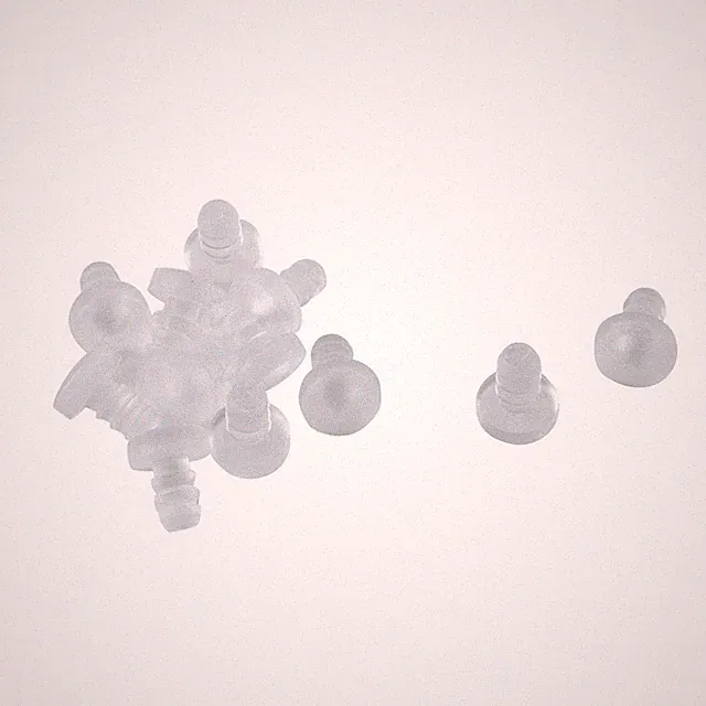 12 Stk. Stoßstangen 5mm weich klar Gleiten Freien Möbel Glas Tisch Antikollision