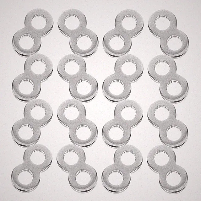 120 Pcs Steckverbinder Abbildung 8 Für Die Tischplattenmontage Möbel Verschluss