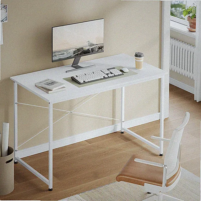 120x75x60 cm Schreibtisch Computertisch PC Tisch Arbeitstisch mit Metallgestell