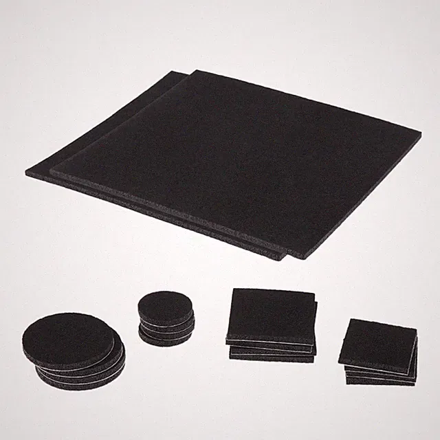 130 Pcs Tischbeinschoner Stuhlschoner Möbelpolster Aus Filz Tischschutzpolster