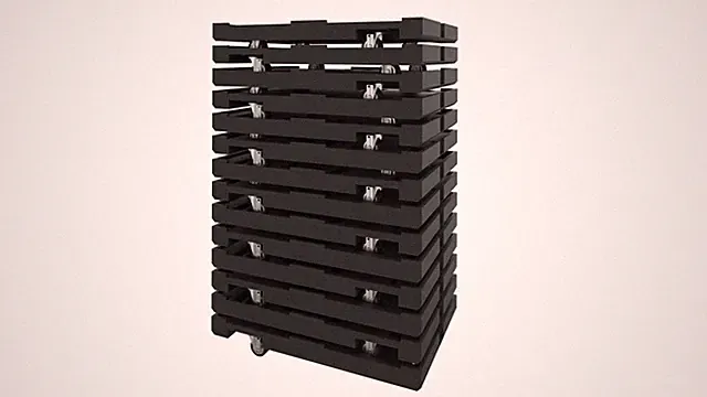 14x Transportroller Transportpalette Möbelroller Rollwagen Rollbrett 120x80 cm