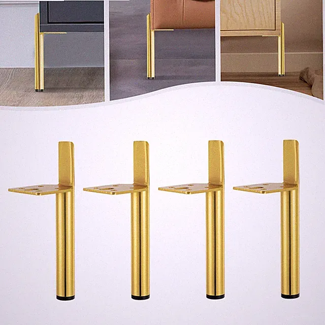 15cm 441lbs Möbelfüße, DIY-Tischfüße, für Sofa Couchtisch, TV-Schrank, 4er-Set