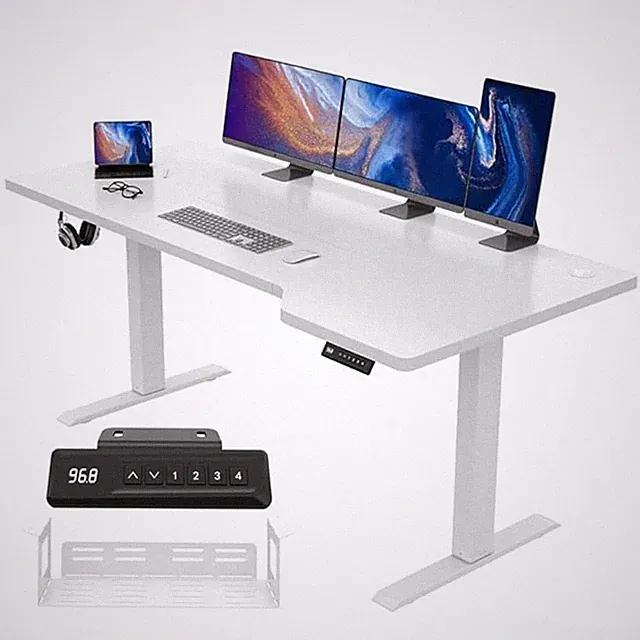 160/180cm Höhenverstellbarer Schreibtisch Elektrisch Schreibtisch Computertisch