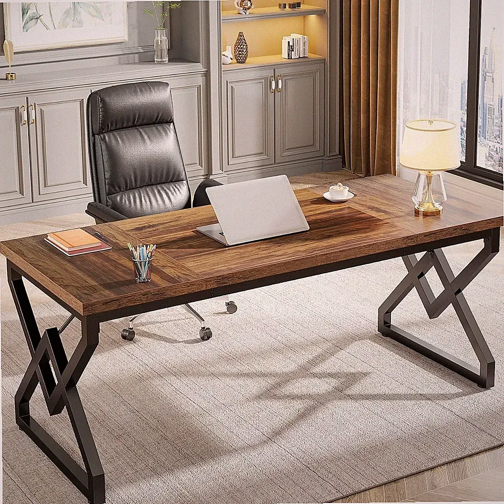 160cm moderner Chefschreibtisch, großer Computertisch für das Home Office