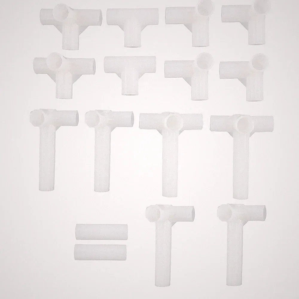 16Stk Schuhregal-Verbindungsstück-Set,13mm ID,für Reparatur von Kleiderschränken