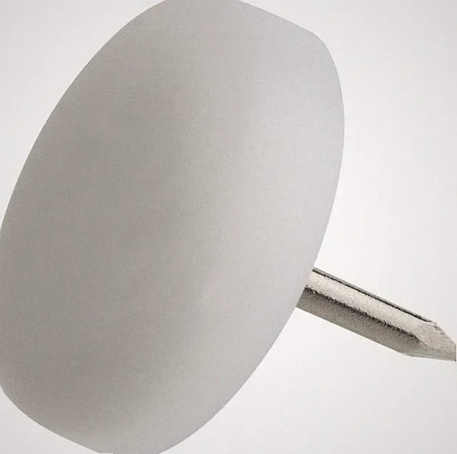 18 mm Kunststoffgleiter Möbelgleiter für Fliesen 50 Stück Nagel Laminat