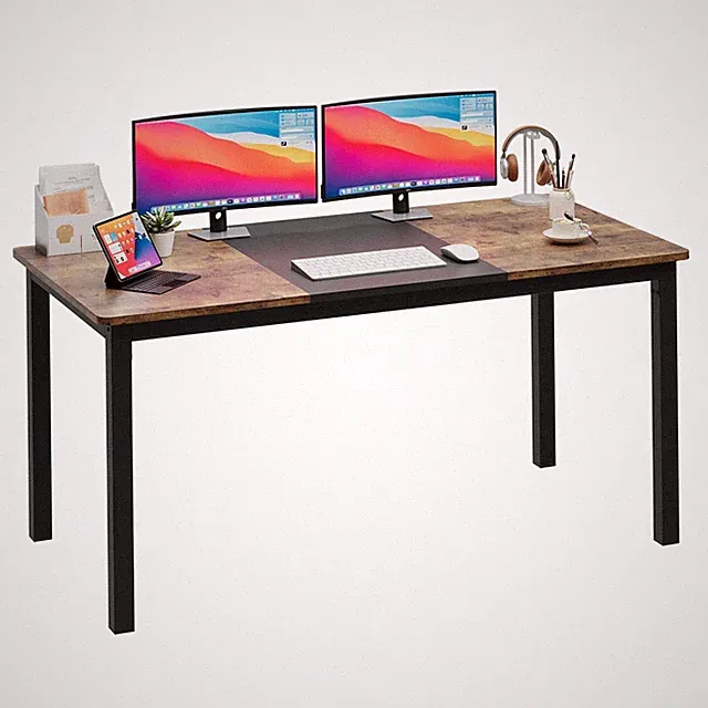 180x80cm Schreibtisch Computertisch Bürotisch Arbeitstisch Desktop PC Tisch