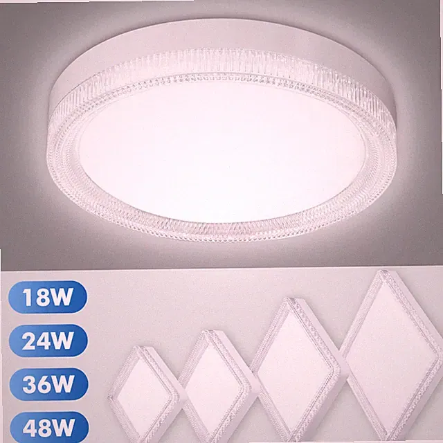 18W-48W LED Deckenlampe Deckenleuchte Schlafzimmer Bad Wohnzimmer Flurlampe IP44