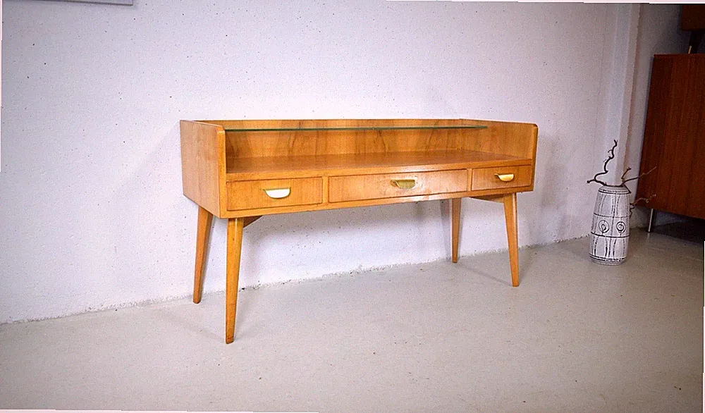 1950er WK Möbel Konsole Vintage Sideboard Retro Kommode Schrank Mid Century