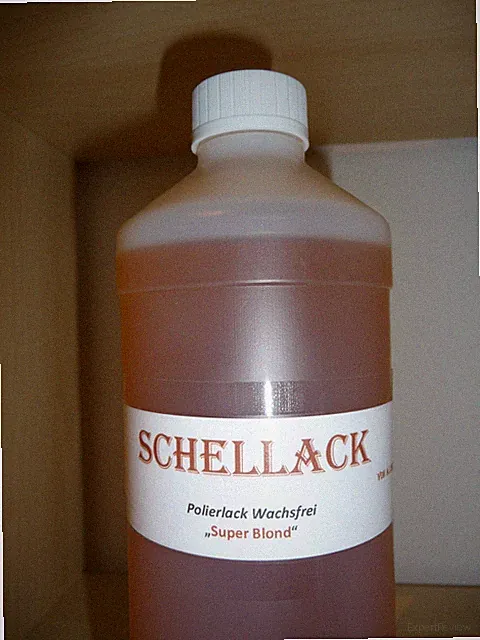 1L Schellack Blond Transparent Möbellack Politur Schellackpolitur Polish Lack