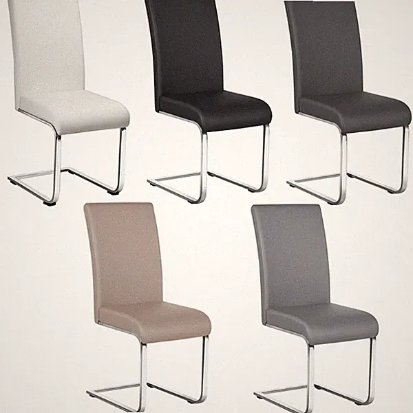 2/4/6er Set Esszimmerstuhl Freischwinger Schwingstuhl Küchenstuhl Polsterstuhl
