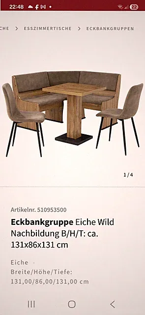2 braune Esszimmerstühle , Art Wildleder, Pflegeleicht