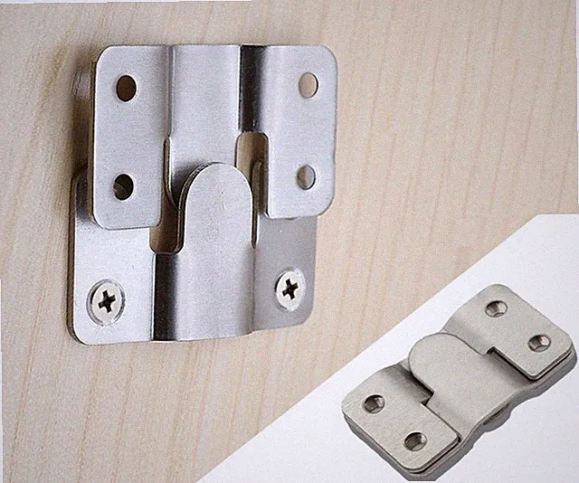 2 Paar Sofaverbinder Möbelverbinder Couchverbinder Bettverbinder Steckverbinder