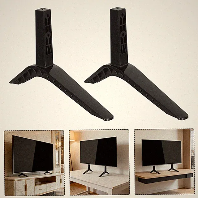 2 Pcs Fernsehständer Für Flachbildschirme TV-Halterung Computerständer