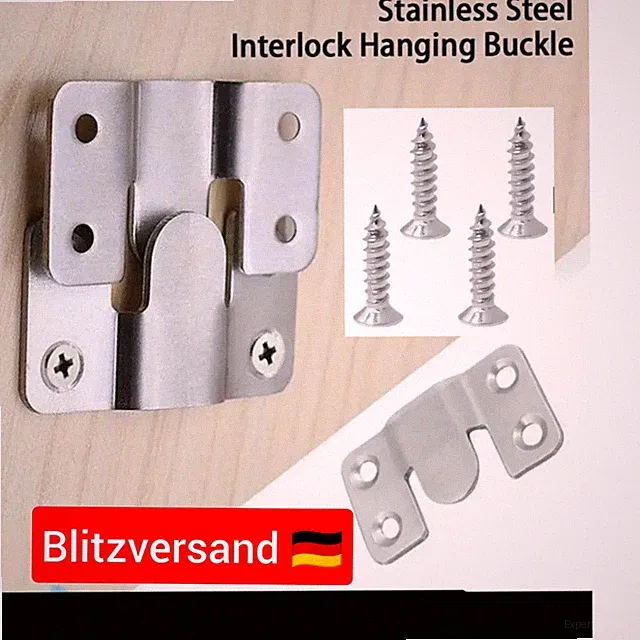 2 Set Sofaverbinder Möbelverbinder Couchverbinder Bettverbinder Steckverbinder