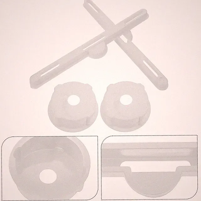 2 Sets Klapptisch-Getränkehalterschlitz Austausch Des Am Schreibtisch