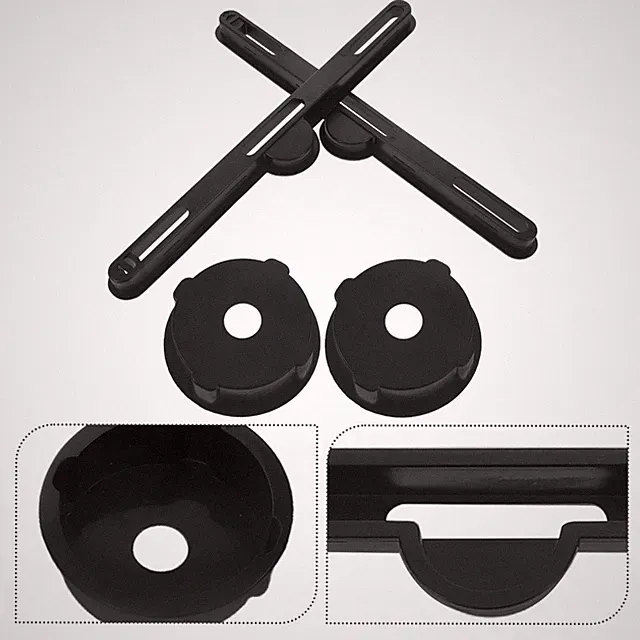 2 Sets Klapptisch-Getränkehalterschlitz Bett-Laptop-Tisch-Getränkehalter