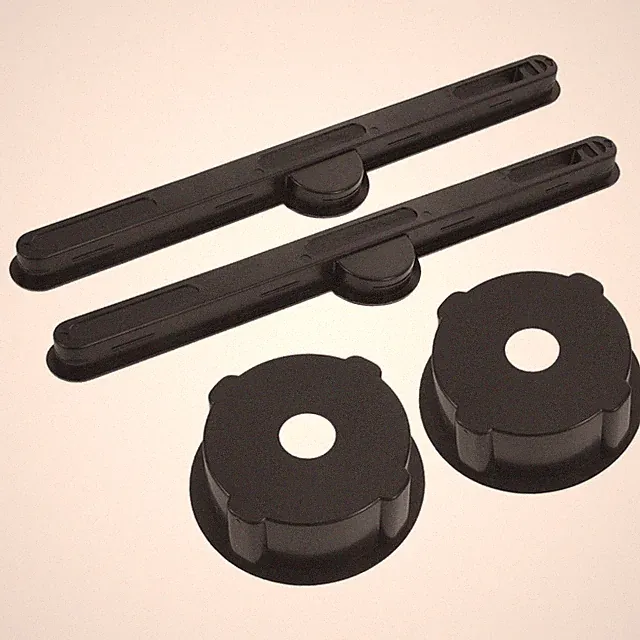 2 Sets Klapptisch-Getränkehalterschlitz Klappbare Schreibtischaufsätze