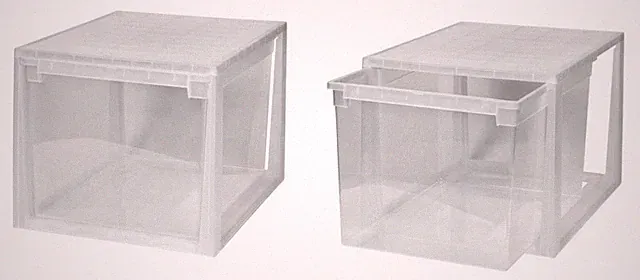 2 x Schubladenbox Schublade Aufbewahrungsbox Kleiderbox Kommode Unterbettbox XXL