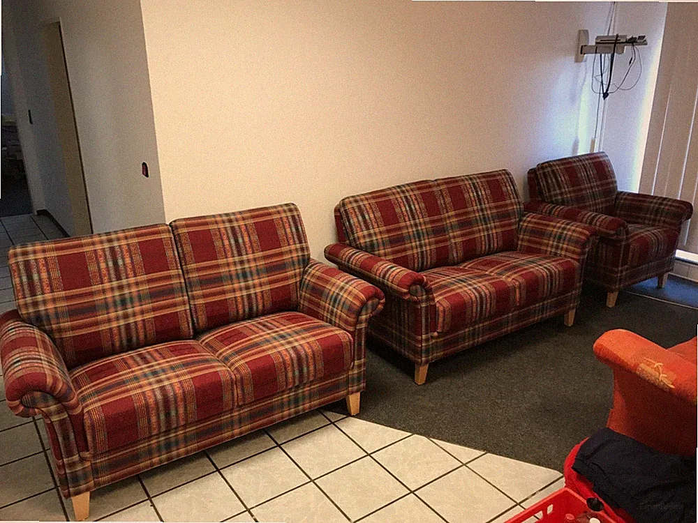 2 x Sofa 1 x Sessel NP OVP 5.795,- Euro Höffner Wohnzimmermöbel Wohnzimmer Couch