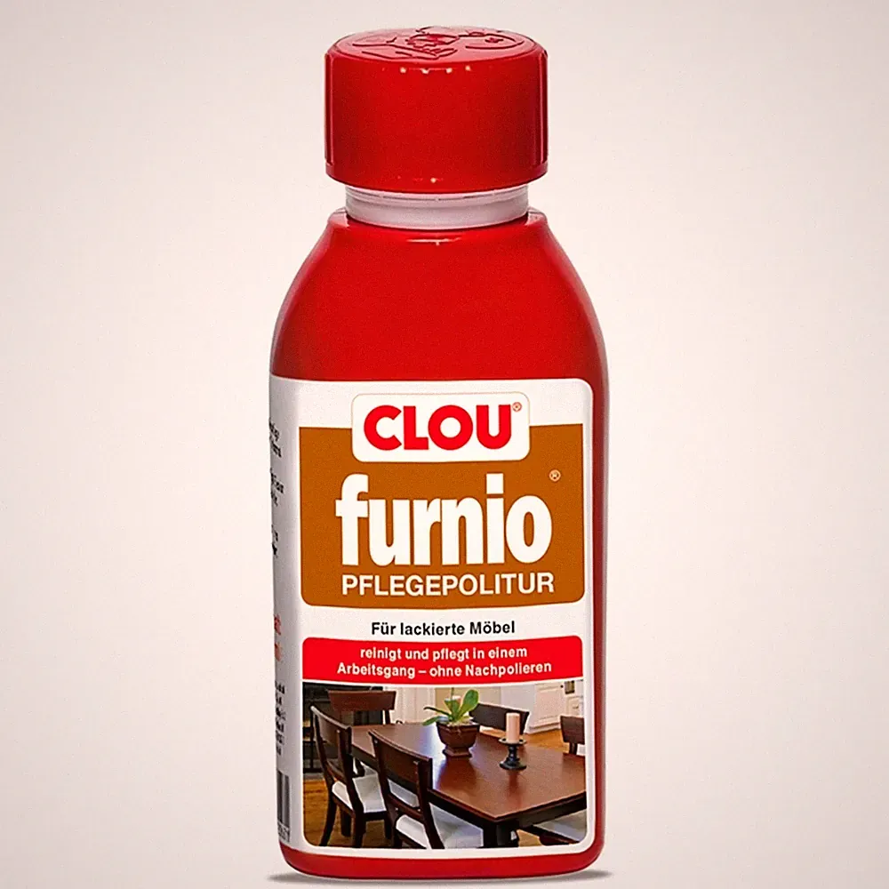 €20,00L 150 ml Clou Furnio Pflegepolitur für lackierte Möbel aller Art