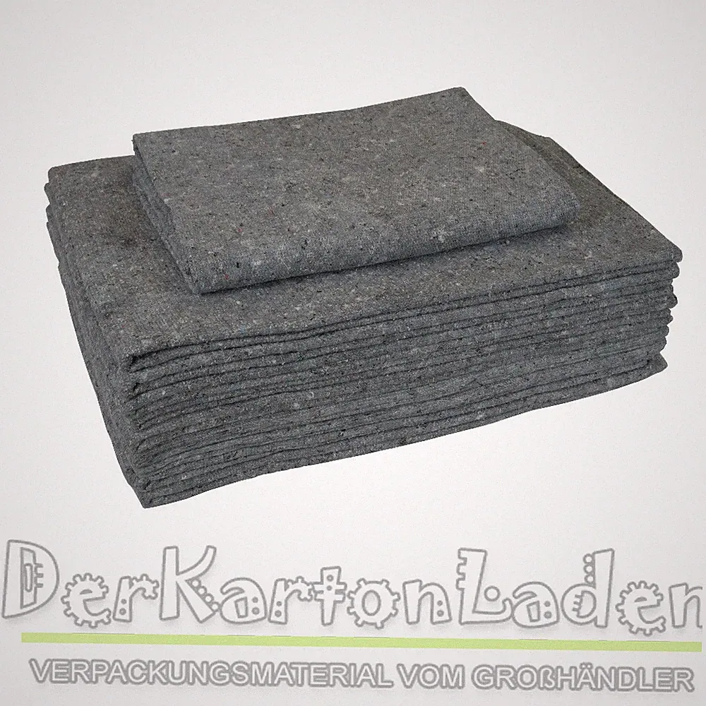 20 Möbeldecken Umzugsdecken 150 x 200 cm Packdecken Lagerdecken für Umzug