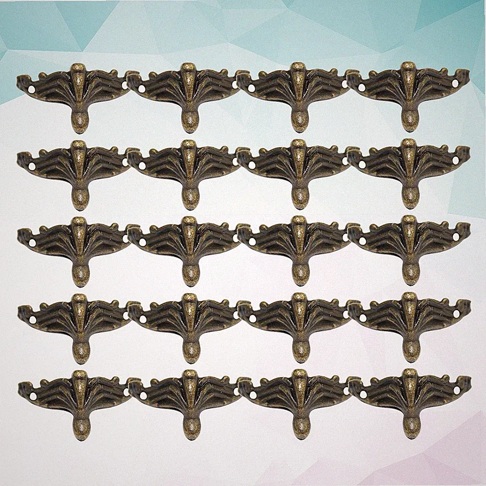 20 PCS Möbel Füsse Möbelbeine Metall Möbelfüße Kleine Metallfüße