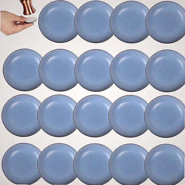 20 Stück Möbelgleiter,Teflongleiter Selbstklebend,PTFE